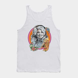 Dolly Parton Art Tank Top